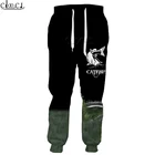 HX новейшие популярные рыболовные брюки для мужчин и женщин, спортивные брюки с 3D принтом, модные мужские повседневные брюки унисекс, Прямая поставка