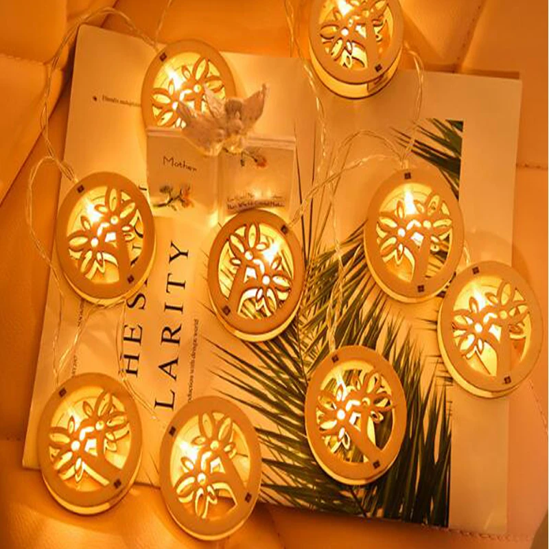 СВЕТОДИОДНАЯ Гирлянда s для свадьбы сказосветильник Рождественский светильник