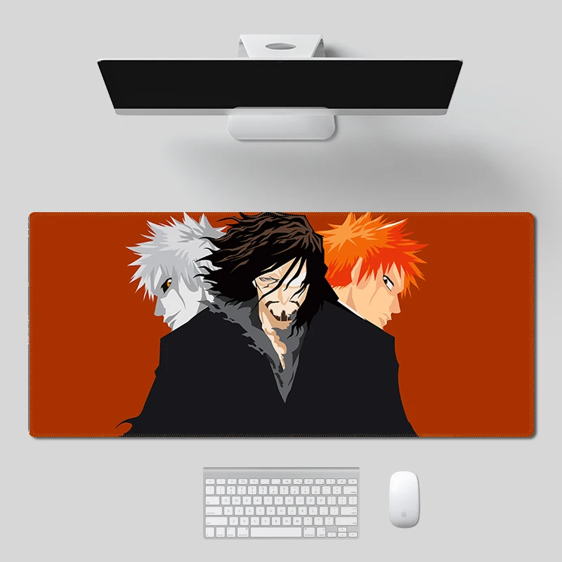 Блич Ичиго Куросаки коврик для клавиатуры большой мыши резиновый Настольный с