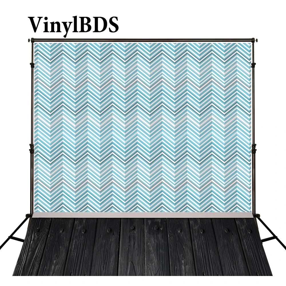 Винилбд фон для студийной фотосъемки с изображением пола из черного дерева