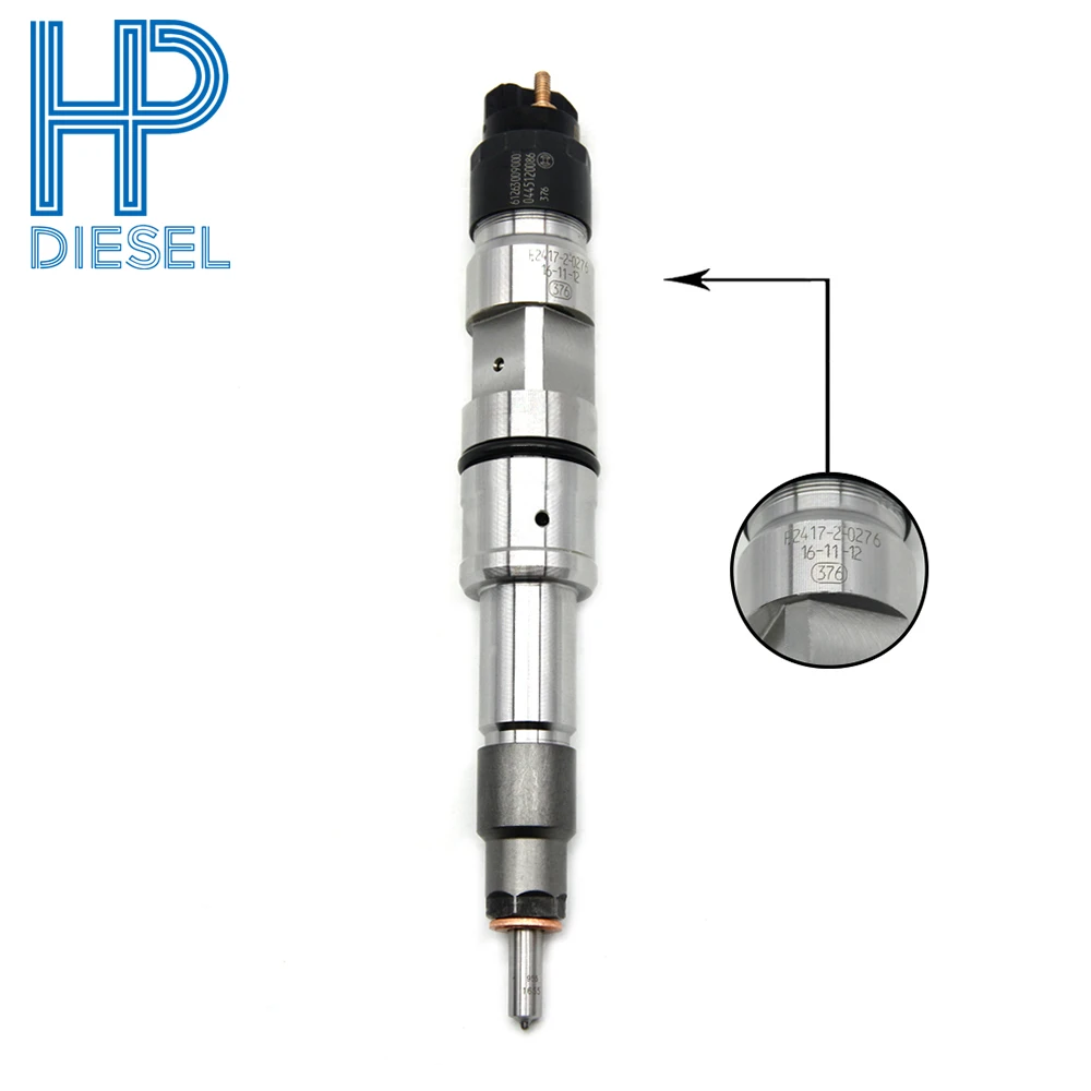 Дизельный топливный инжектор 0445120086 с общей топливной магистралью для двигателя
