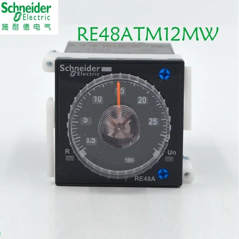 Relés de Sincronização Elétricos de Schneider com Saída de Relé Eletrônicos Pinos Re48atm12mw Re48amh13mw 2co 5a 8
