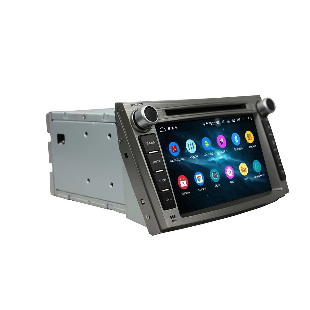 Автомагнитола 7 &quot 2 Din 8 ядер Android 9 0 для Subaru Legacy/outback 2009 2012 автомобильный DVD плеер