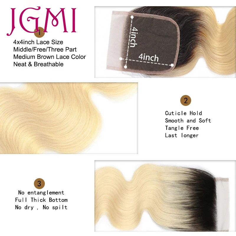 1b 613 блонд пучки с застежкой предварительно выщипанные волнистые волосы для тела