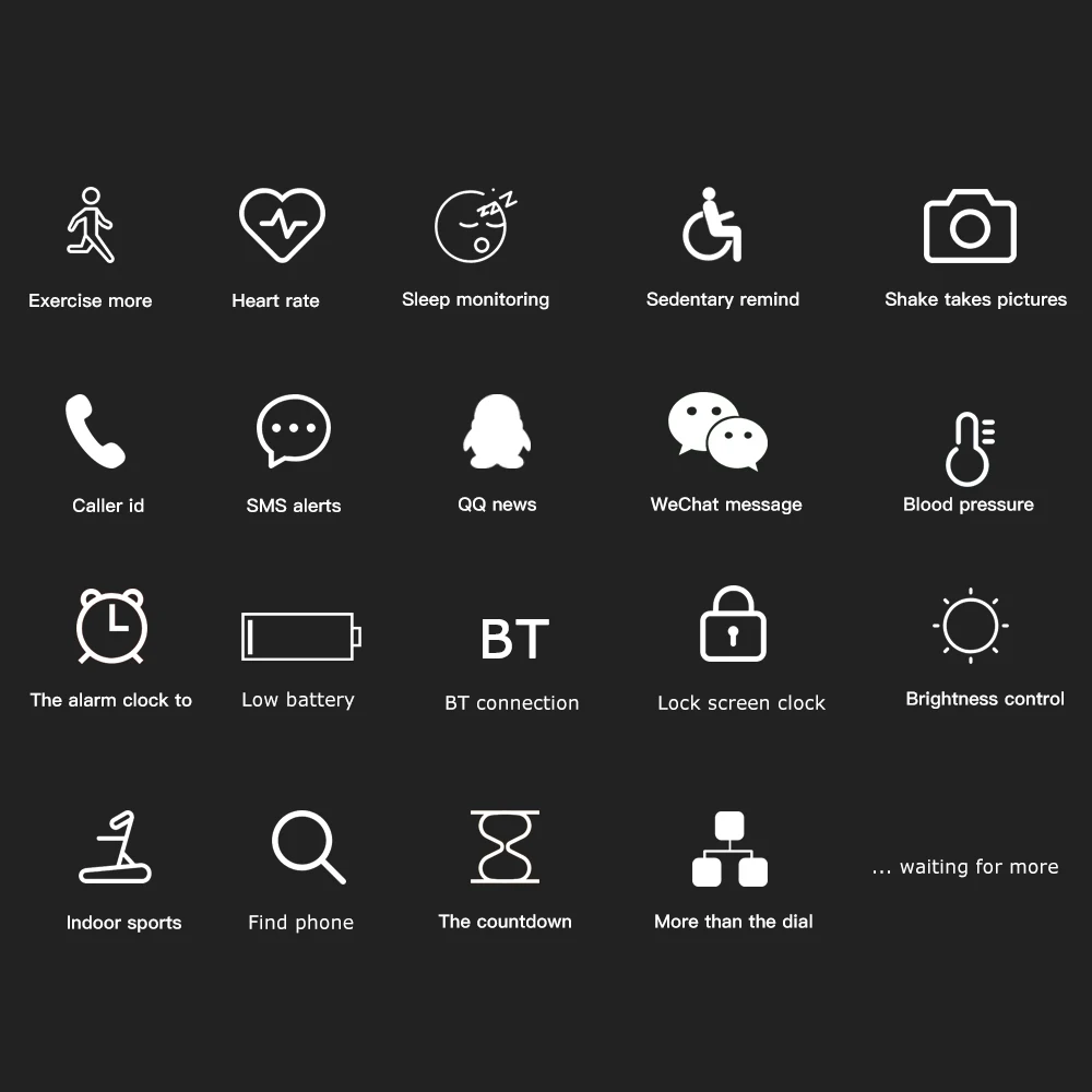 

1.3" Touchscreen Smart Watch Heart Rate Monitoring Blood Pressure Smartwatches Watch Secientific Sleep IP67 Waterproof Fitness