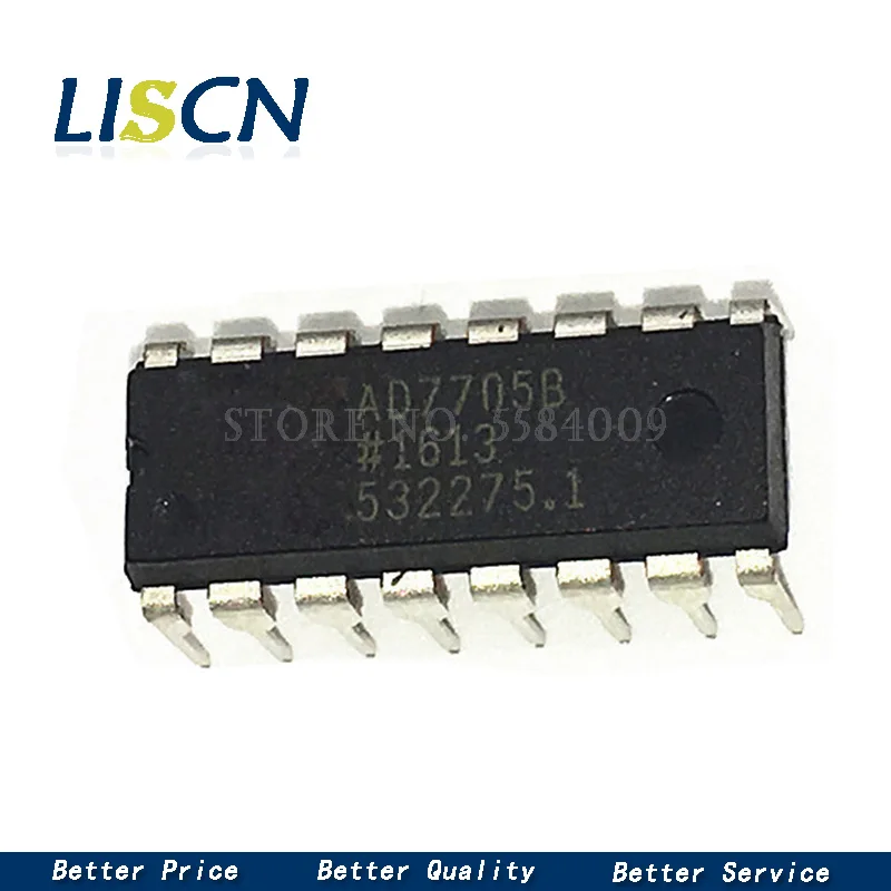 

2PCS AD7705BN AD7705BNZ DIP16 new