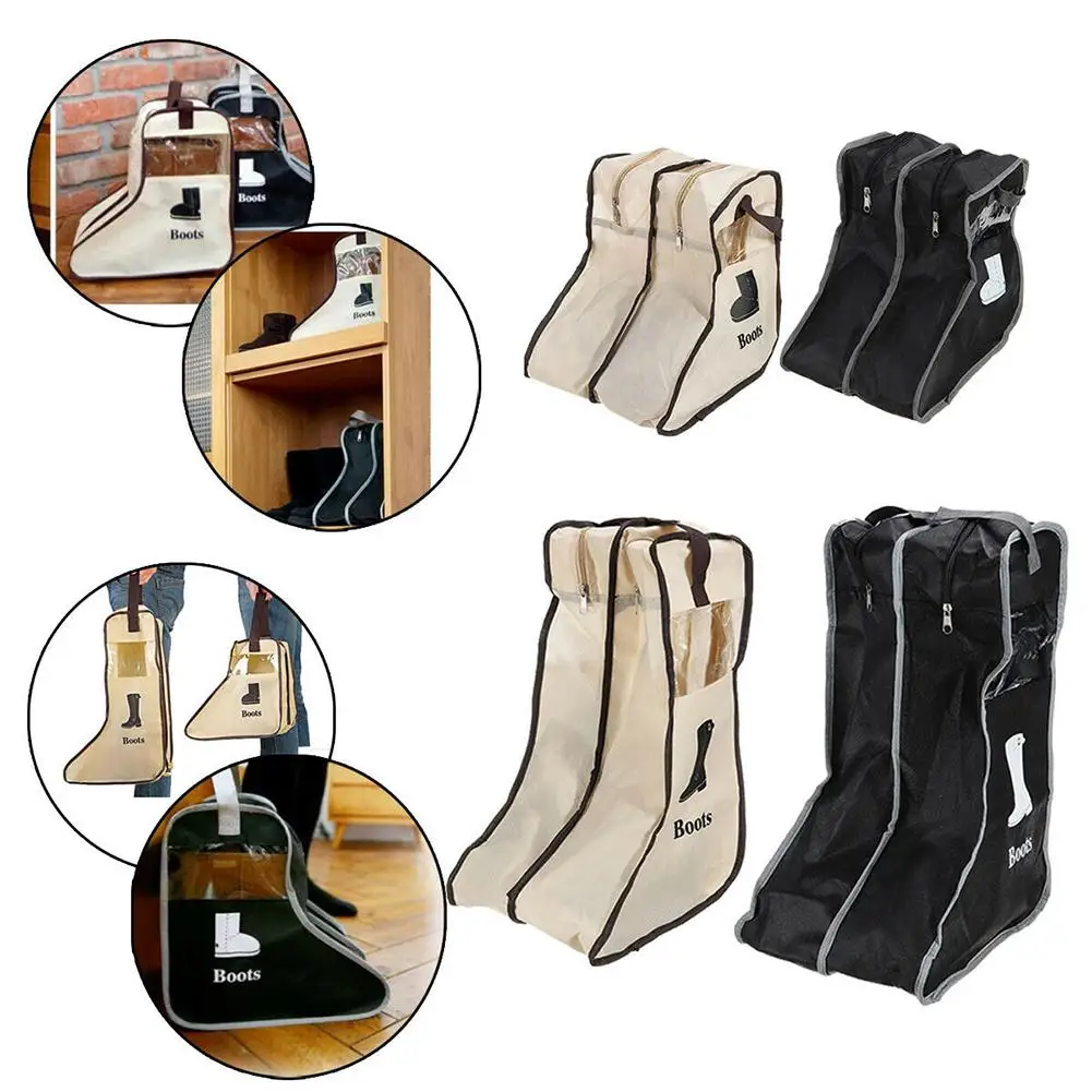 Длинные сапоги сумка для хранения обуви протектор Органайзер пылезащитный