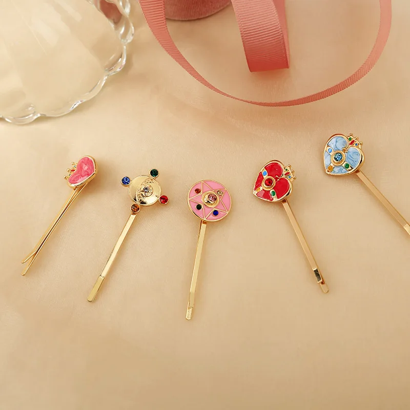 Sansummer 2019 Новинка Горячая Мода девушка мультфильм сердце стразы мечта личность