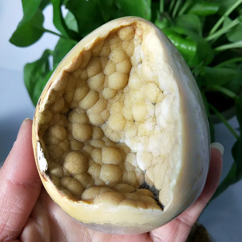 1 шт. натуральные камни и кристаллы Хрустальные Яйца геодезический Агат