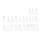 23 шт. 1 мм наконечник для пирографического провода из металлического сплава с высоким сопротивлением, Сменный нагревательный провод для сжигания дерева, пирографический наконечник для резьбы