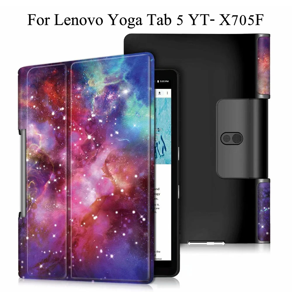 Умный чехол для Lenovo Yoga Tab 5 2019 X705F/X705X кожаный подставка планшета YT X705F X705X