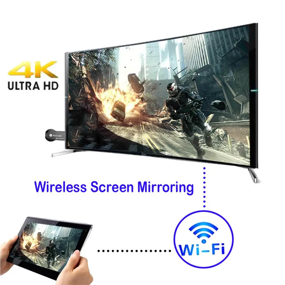 2 4G Anycast M2 Plus Miracast беспроводной DLNA AirPlay HDMI совместимый Wi Fi дисплей зеркало ТВ Dongle Stick
