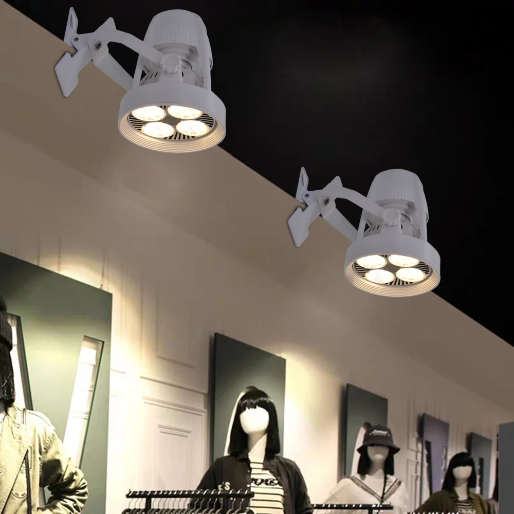 Высокий яркий осветительный 40 Вт Свадебный светильник с клипсой теплый/белый