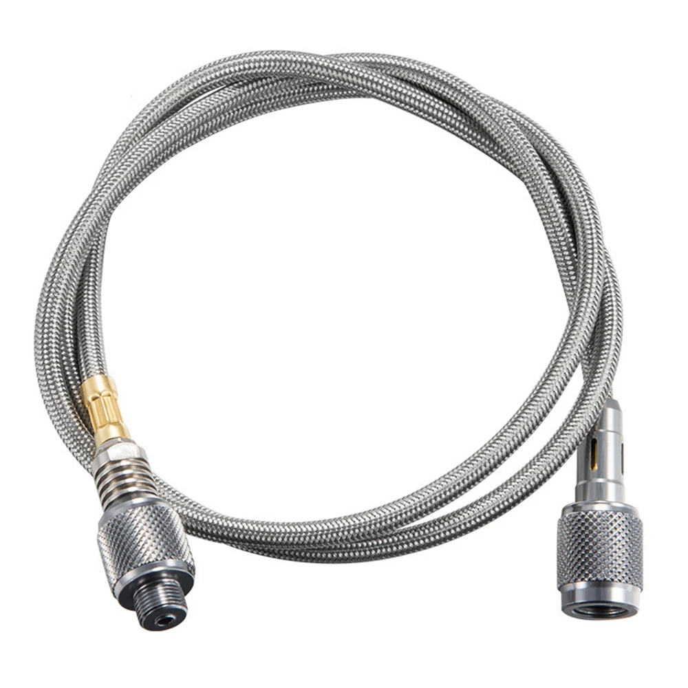 

1X Camping Stove Propane Hose Braided Adapter Gas Tank Cylinder Converter 110g