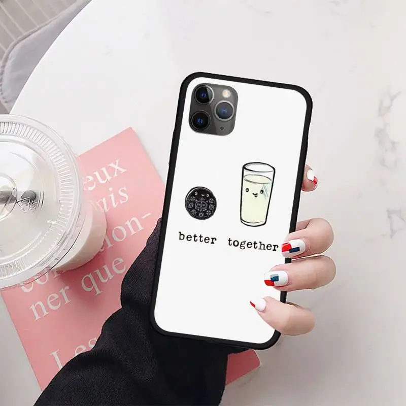 

Cartoons coffee Phone Cases for iPhone 11 12 mini pro XS MAX 8 7 6 6S Plus X 5S SE 2020 XR
