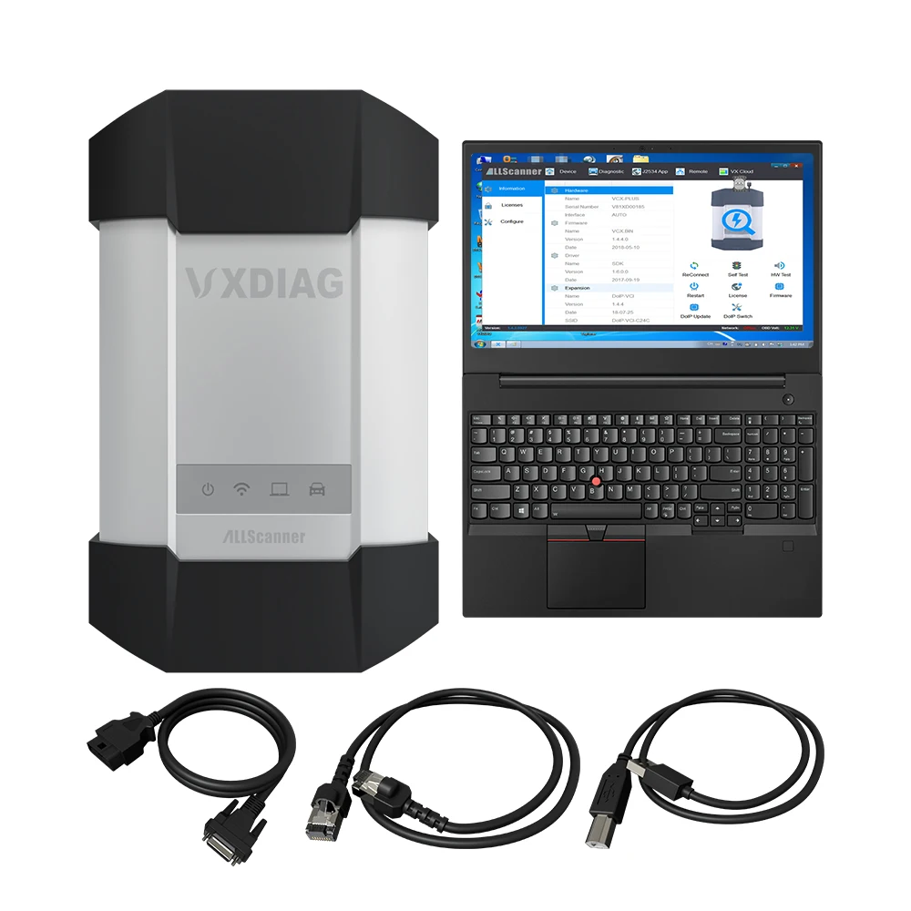 Автомобильный диагностический сканер VXDIAG VCX C6 obd2 кода программирование для