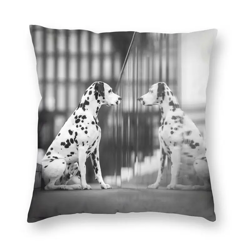 Милый декоративный Чехол-Подушка с изображением далматинской собаки | Дом и сад