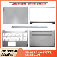 new for lenovo ideapad s340 15 s340 15iwl s340 15api laptop lcd back coverfront bezelhinge coverpalmrestbottom case silver