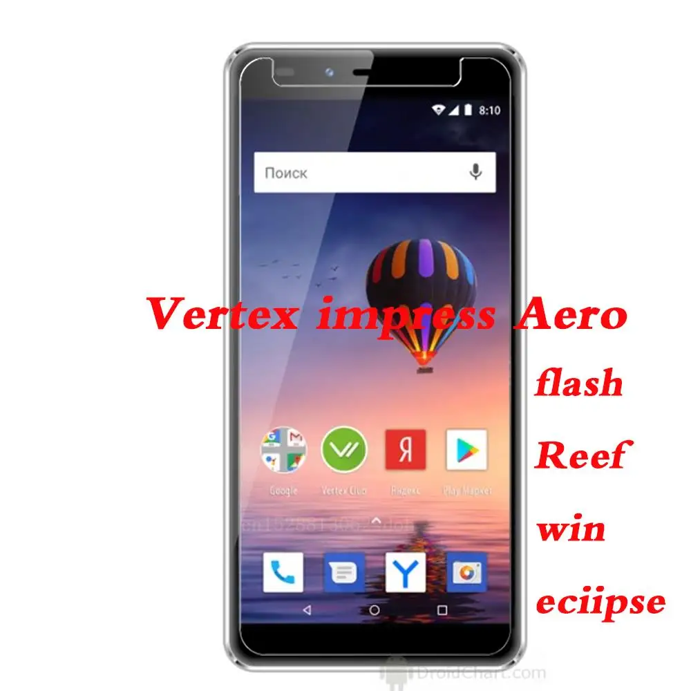 Закаленное стекло 2.5D 9H для Vertex impress Aero flash Reef win eciipse защитная пленка | Мобильные