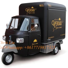 PIAGGIO APE США на заказ Piaggio APE классический пищевой грузовик на продажу