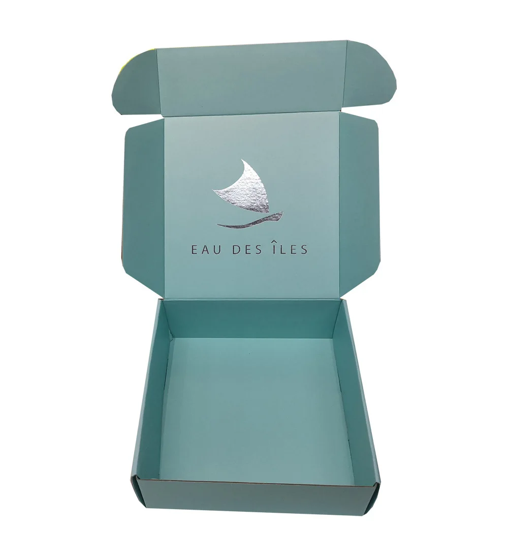 Косметические розовые коробки из гофрированного картона с принтом на заказ | Дом