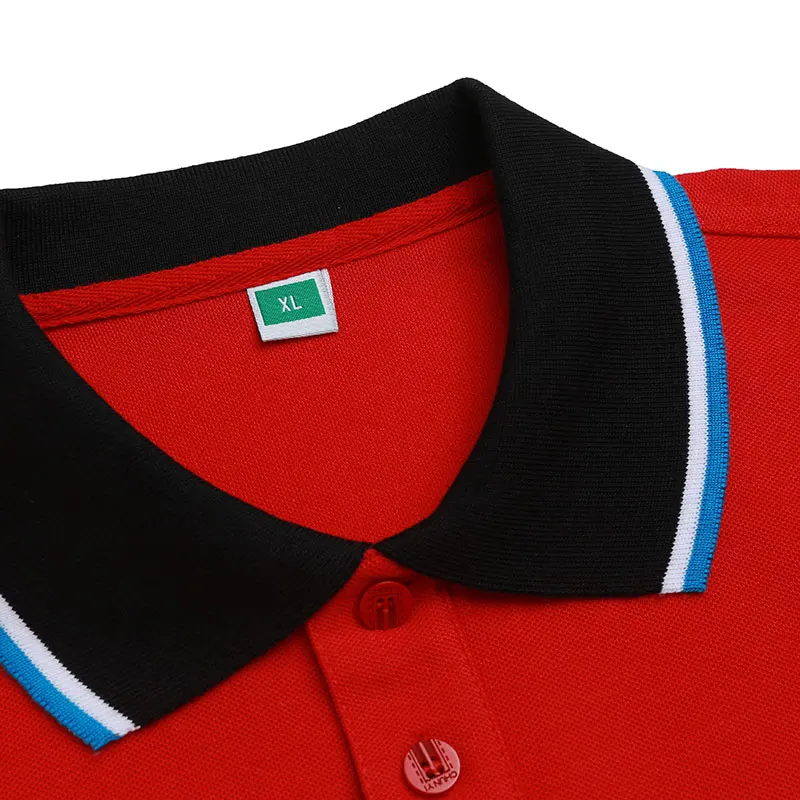 Однотонная рубашка поло мужские и женские комбинезоны для официанта одежда с