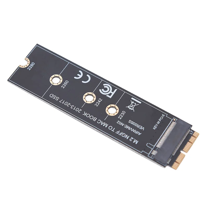 1 шт. адаптер M.2 NGFF PCIe AHCI SSD для MACBOOK Air 2013 2014 2015 2017 A1465 A1466|Платы расширения| |