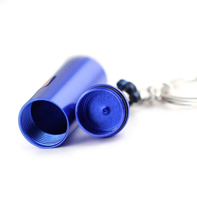 Car Key Ring NOS Nitrous Oxide Bottle Style Keychains Automobile Alloy Light Keyring Chain Aluminum Accessories Decorat V9L7 | Автомобили