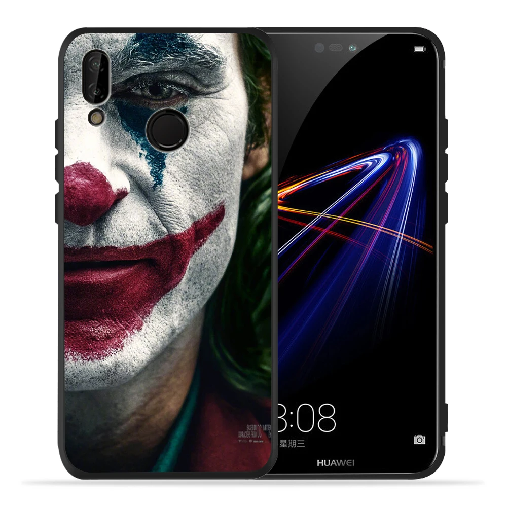 Joker 2019 Phone Case For Huawei p20 Pro P20 Lite case P30 P9 P8 P10 Honor 8X Luxury 9X 10 20 Coque Soft Silicone Funda Etui |
