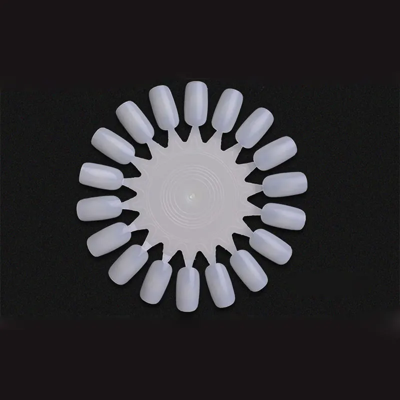 5 шт. 18 накладных ногтей дисплей с круглыми колесами акриловая Палитра для