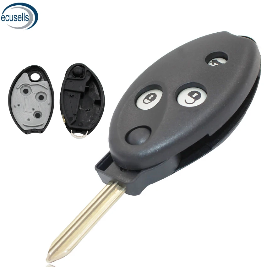 Замена 3 кнопки флип чехол для ключей Fob Citroen XSARA PICASSO C8 BERLINGO автомобильный