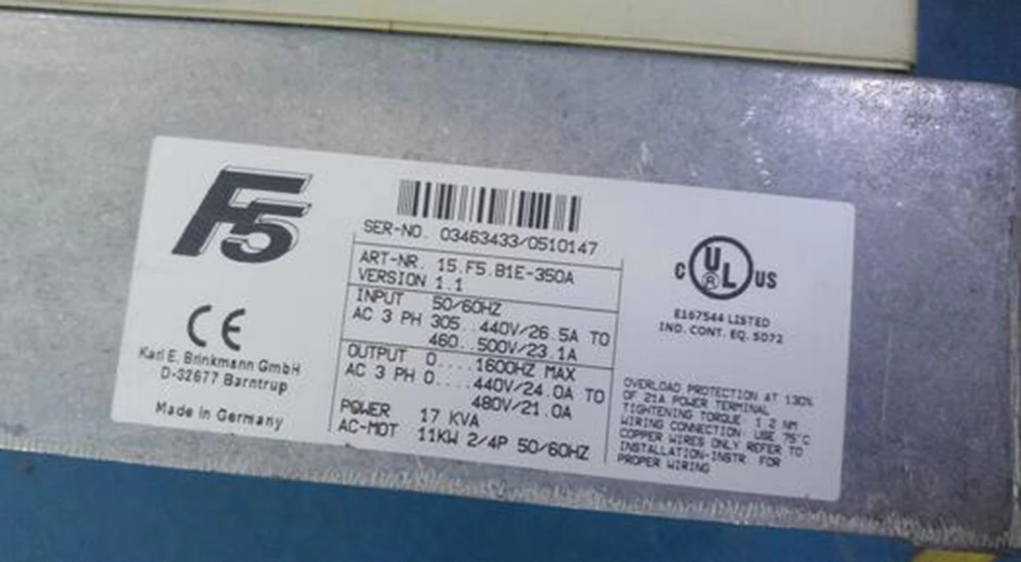 Keb 15.F5.B1E-350A 11KW Frequency Inverter Used In Good Condition Инструменты