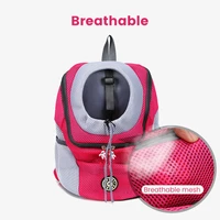 dog carrier dog backpack for pets outdoor pet travel bag ouble shoulder portable travel backpack for small medium dogs cats