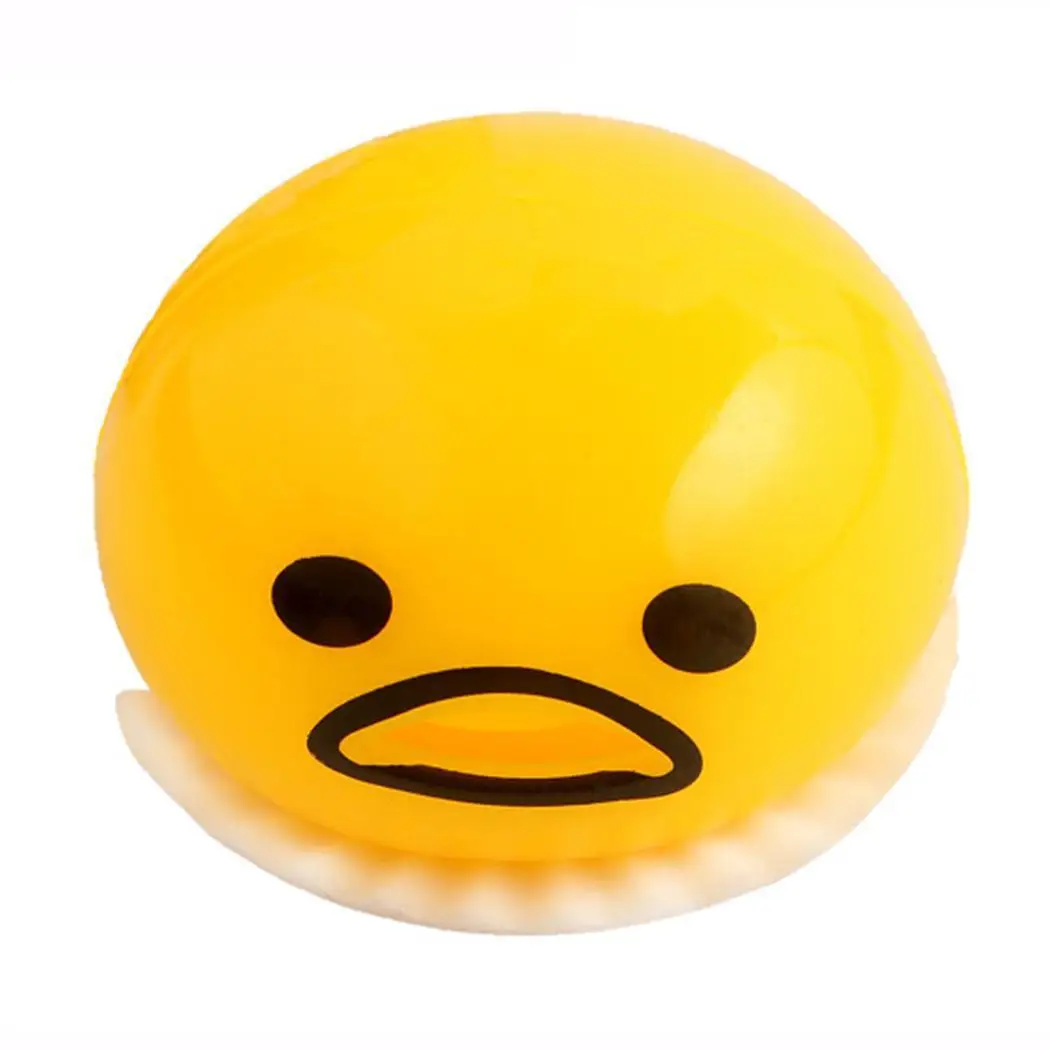 

Cute Cartoon Egg Hand Pinch Anxiety Release Yellow Spoof, Decompression Toy Over 6Years old