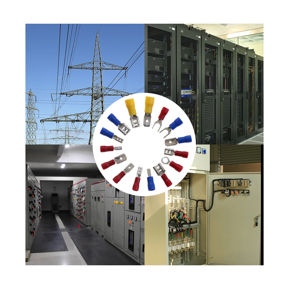 280/шт электрические кабельные наконечники разные стильные клеммы для проводов