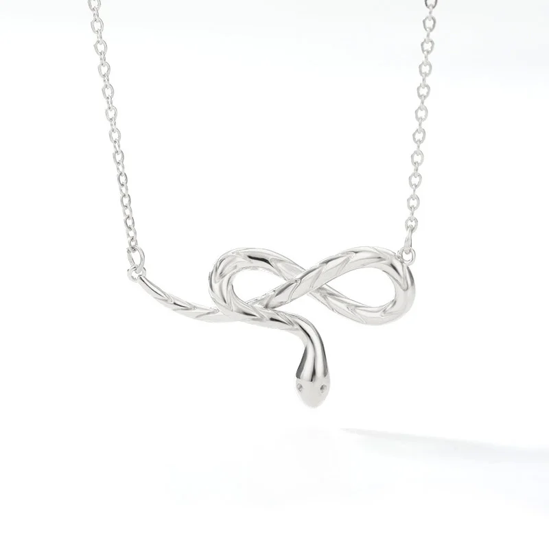 Metal Snake Necklace For Women Men New Fashion Gold Chain Stainless Steel Serpent Pendant Jewelry Glamour Gift Bijoux | Украшения и