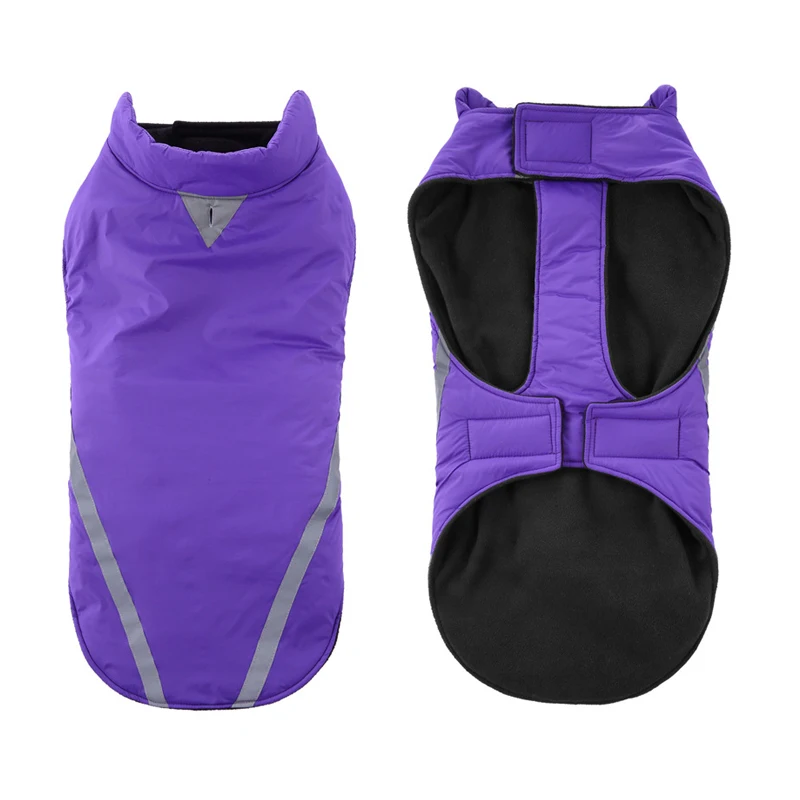 BDTHOOO Dog Pet Coats Waterproof Reversible Jacket Warm Winter Clothes Elastic Small to Large |