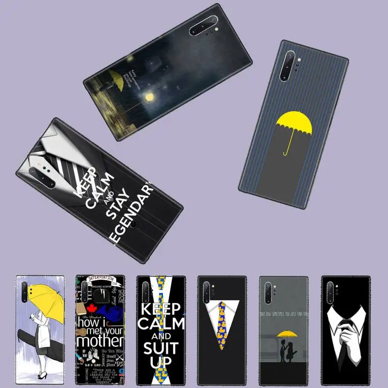Чехол с надписью how i met your mother для Samsung Galaxy S8 S9 S10 Plus Lite S10E Note 3 4 5 6 7 8 9 10