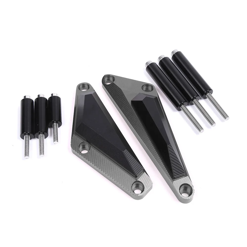 

Engine Protector For Yamaha MT07 FZ07 2014 2015 Motorcycle Left&Right CNC Engine Case Slider Cover Crash Pads Frame Protectors