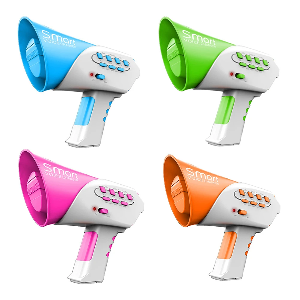 Children's Voice Changer New Upgraded Multi-channel Change Speaker Handheld Amplifier Toy With 7sounds& 5DIY Songs | Игрушки и
