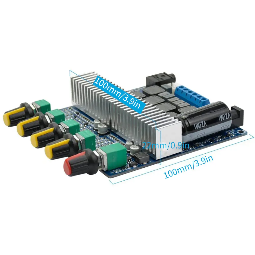 

HIFI DIY LIVE Bluetooth 5.0 TPA3116 Digital Power Amplifier Wireless Receiver board speaker Stereo Audio AMP Module Home music