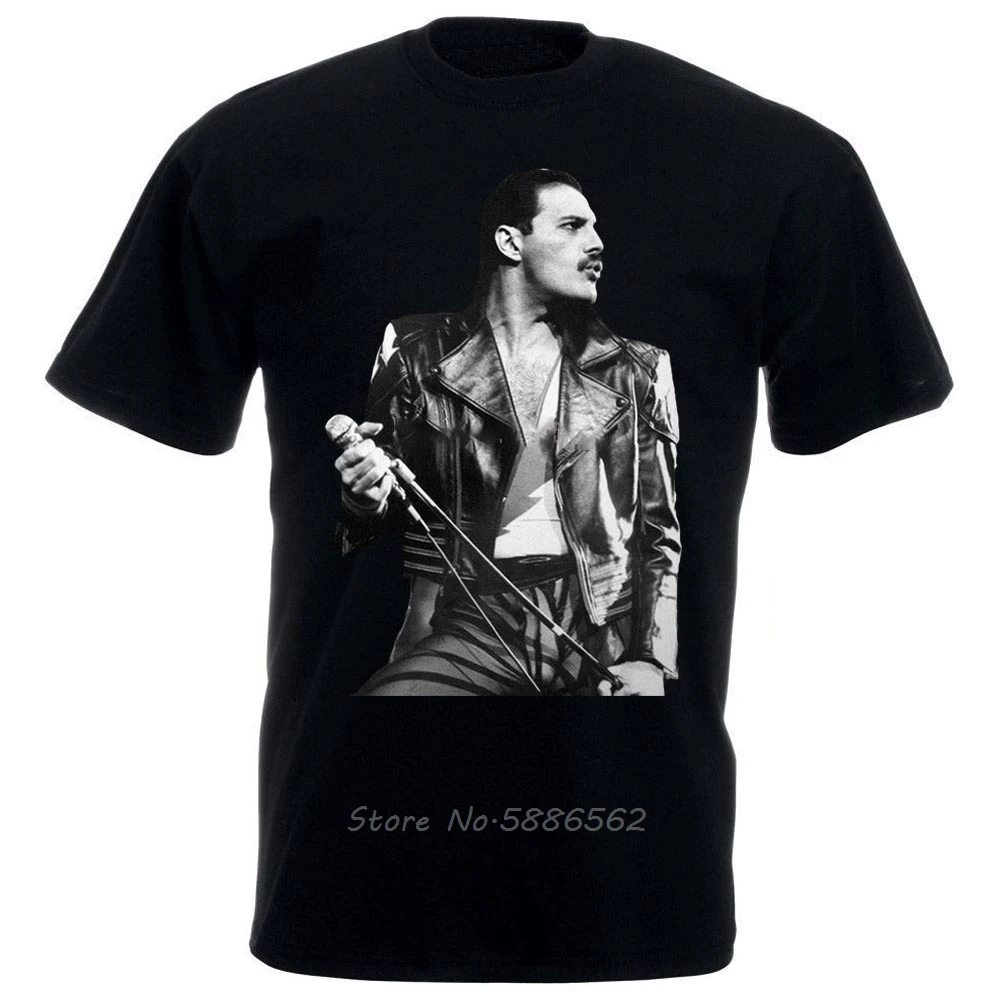 Футболка Freddie Mercury для мужчин и женщин хлопковая тенниска с круглым вырезом майка