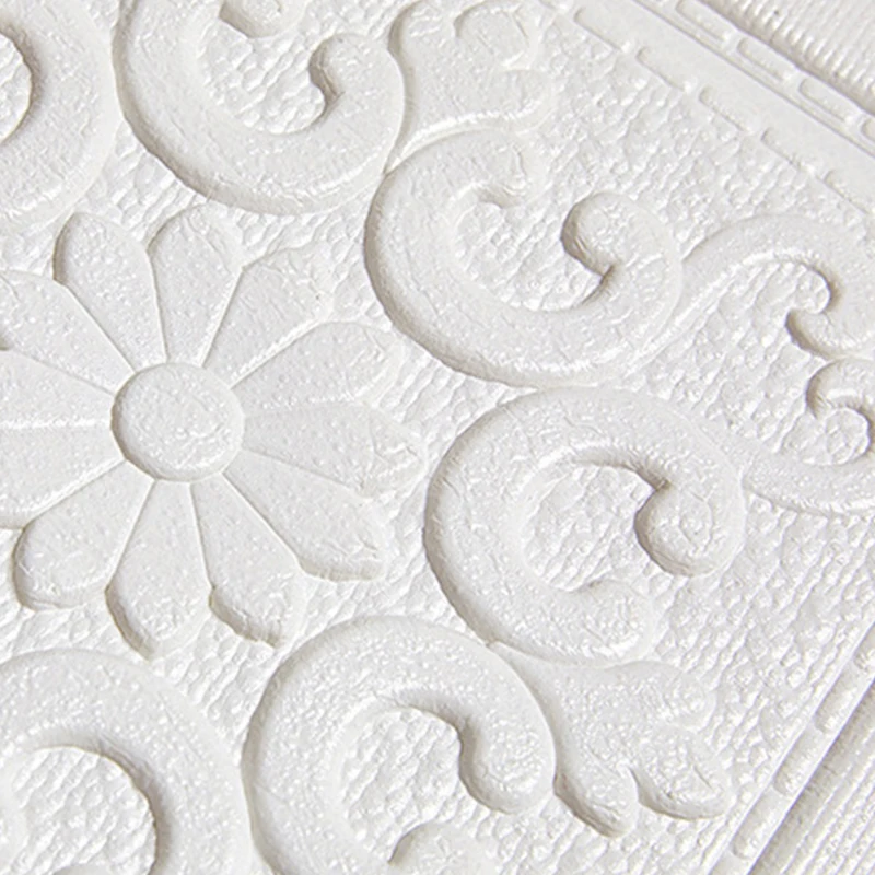 

12 Styles 3D ceiling wall self-adhesive foam stickers Roof ceiling decorative stickers for living room bedroom TV background
