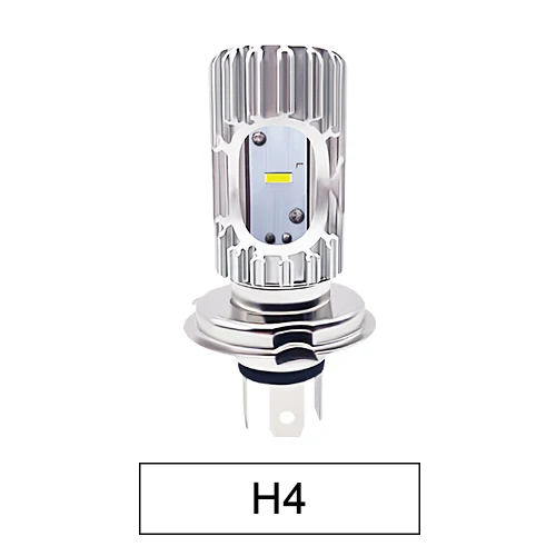40w H4 20W 40W Led moto rcycle фара скутер лампа H4 Ba20d 6500k свет вездеход мотоцикл rbike аксессуары фары Led para moto 12-24V - Цвет: 40w H4