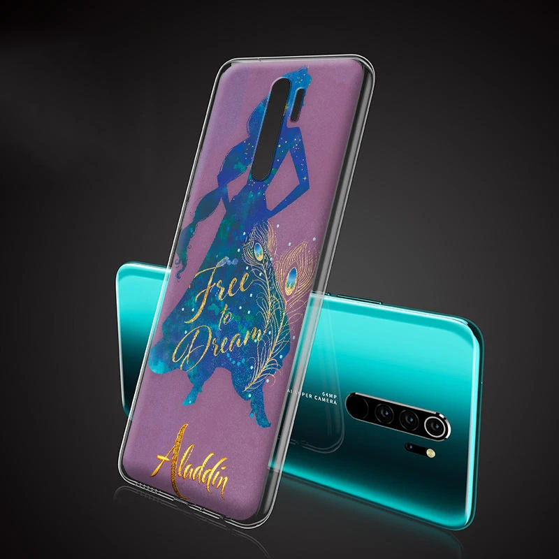 Силиконовый чехол принцессы жасмин Аладдин для Xiaomi Redmi Note 9 Max 8T 8 7 6 5A 5 4X Pro Prime |