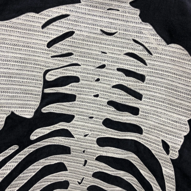 Куртка-бомбер Мужская/женская джинсовая с вышивкой на молнии и рукавах | Мужская