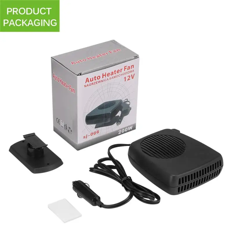 

12V Auto Dryer Heated Car Heater Air Cooler Fan Windscreen Demister Defroster Electric Heating Windscreen Defroster