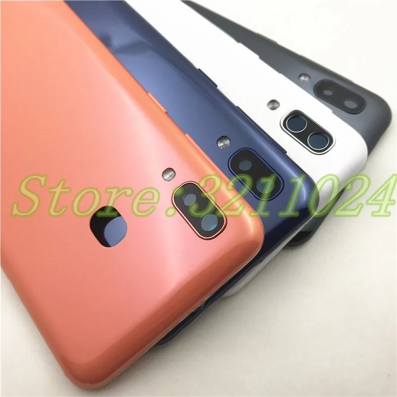 Чехол для Samsung Galaxy A20e A202 10 шт. Крышка батарейного отсека пластиковый корпус с