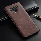 Чехол для Samsung Galaxy Note 9, тонкий чехол из искусственной кожи премиум-класса, чехол в деловом стиле для Samsung Galaxy Note 9