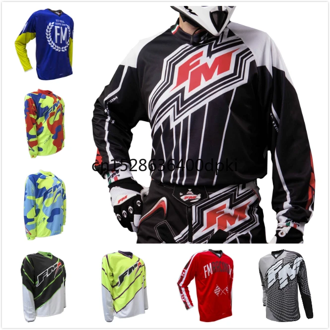 New Moto одежда с длинным рукавом гонки moto крест Джерси MX MTB внедорожный горный